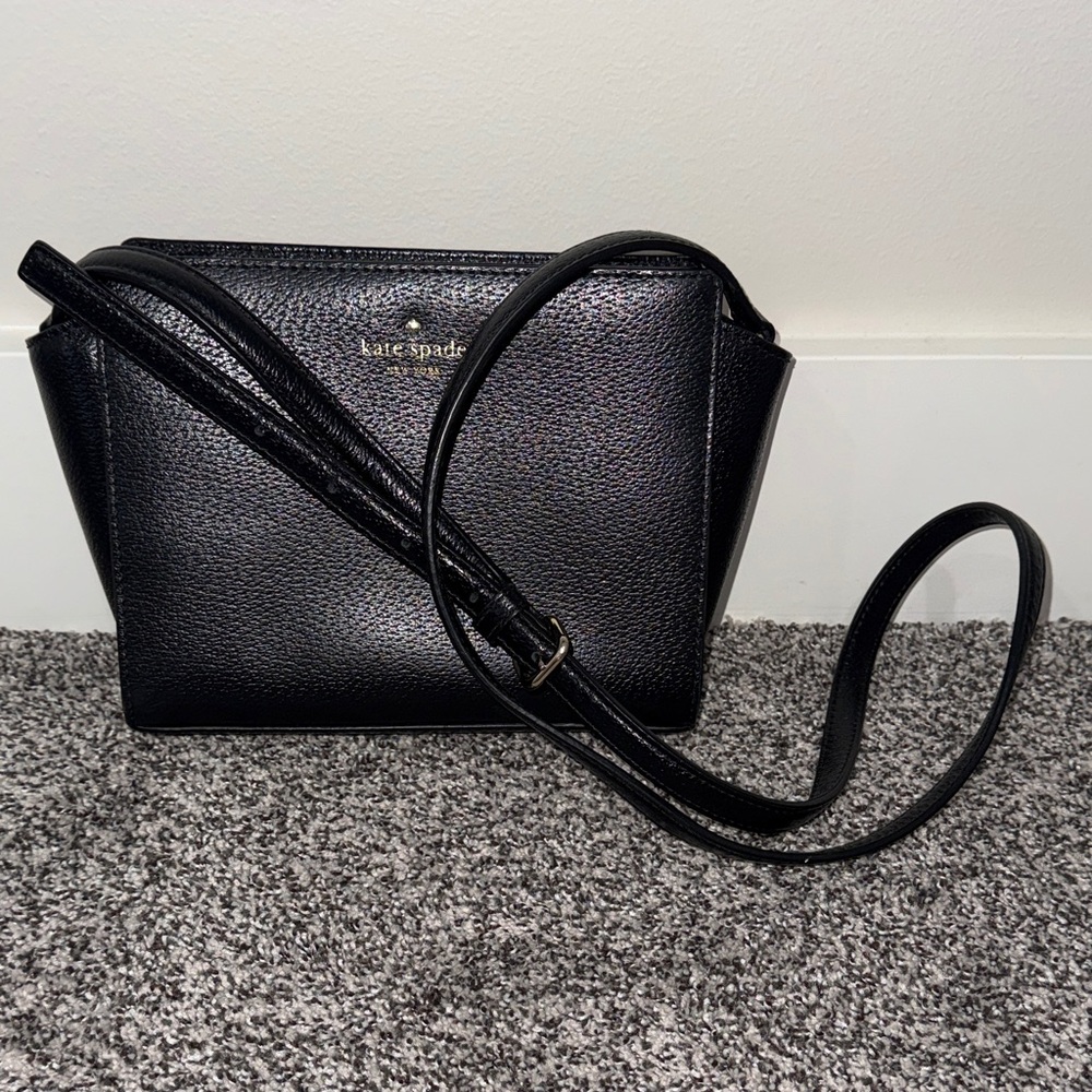 Kate Spade Midnight Black Crossbody Bag